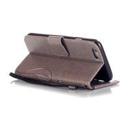 For iPhone 7 Case,iPhone 7 Leather Case,iPhone 7 Cover,Candywe [Gold] [Wallet]Leather Protective Stand Case For... N17
