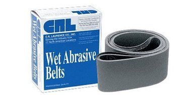 CRL 4 x 106 600 Grit Wet-Dry Abrasive Belts - 5 pack by C.R. Laurence