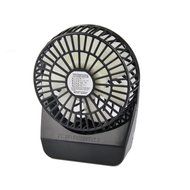 NewSilkRoad Mini Handy Portable USB Rechargeable Emergency Fan 7 blades, 4 Speeds of Air Force Adjustable, Timing... N3