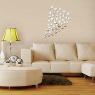 EverTrust(TM) sale new diy 3d wall sticker stickers acrylic mirror large home decoration vinilos paredes modern... N4