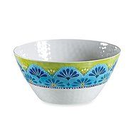 Gypsy Textured Large Serve Bowl in Lime Green