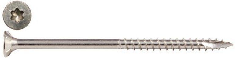 Screw Products, Inc. SSTX-08200-5 Silver Star 305 Stainless Steel Star Drive Wood Screws by "Screw Products, Inc."