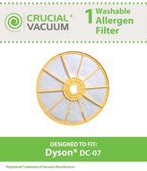 Dyson DC-07 Washable &amp; Reusable Pre-Filter, Replaces Dyson DC07 Pre-Motor Filter Part # 904979-02 (90497902);...