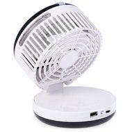 KING DO WAY 4 Mode Table Fans Portable Desktop Rechargeable USB Mini Desk Fans - Misting Cooling Spray Fan - Humidifier... N10