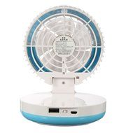 KING DO WAY 4 Mode Table Fans Portable Desktop Rechargeable USB Mini Desk Fans - Misting Cooling Spray Fan - Humidifier... N12