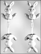 CK Products 3-D Bunny Sucker Choc Mold