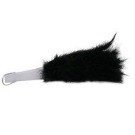Beauty Clubs Wedding Hand Fancy Dress Costume Dance Feather Fan (Black) N8