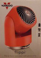 Vornado Flippi Fan Melon/Orange Two Speed V6 Personal Air Circulator N3