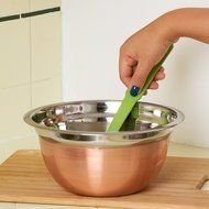 Cook&#039;s Corner 4-Piece Stainless Steel Mixing Bowl Set - Copper Coated Finish
