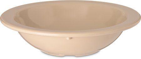 Carlisle 4352925 Dallas Ware Melamine Grapefruit Bowl, 10 oz. Capacity, 5.95 x 1.54&quot;, Tan (Case of 48)