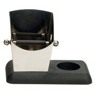 Espresso Knock Box &amp; Tamper Ready Base Stainless Steel
