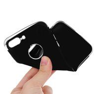 iPhone 7 Plus Case (5.5 inch) - Shockproof Soft TPU Rubber Skin Gel Bumper Case Splicing Electroplating Frame... N20