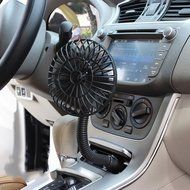 QianHai 12V DC Powered Mini Car Truck Vehicle Cooling Cool Air Fan Adsorption Summer N7