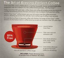 Melitta 64010B Ready Set Joe Mug and Cone ( Black )