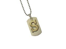 Storite Fashion Alphabet "S" Locket/Nackless Metal Finish