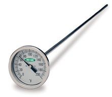 VeeGee Dial Compost Thermometer, with Glass Face, 48 Stem, 3 Dial, 0 to 200 Degrees F by Vee Gee Scientific