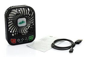 Welltop&reg; 3'' Mini Pocket Fan 3-INCH Electric Personal Fans 3 Speeds Portable Mini USB Rechargeable Summer Fan... N6