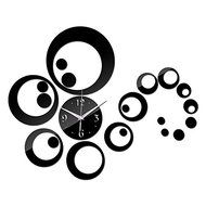 EverTrust(TM) big Acrylic wall clock modern design Multi-piece set home decor watch Living Room limited time-limited