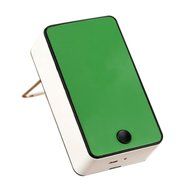 LOHOME(TM) Portable Mini USB Air Conditioning Fan Chargeable Hand-held No Leaf Fan Air Conditioner (Green) N11
