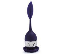 Teami Blends Leaf Infuser - Stainless Steel with Silicone Handle. Brew a Cleaner, Smoother Infused Cup of Tea.