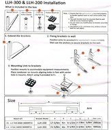 Wall Mounting Bracket For Ductless Mini Split Air Conditioner For 18,000 , 24,000 BTU N3