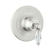 Rohl A1400LCPN Showers, Crystal Pressure Balance Trim, Polished Nickel by Rohl