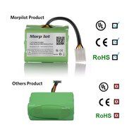 Morpilot M041002G 4000mAh Neato Battery for XV-11, XV-12, XV-14, XV-15, XV-21, XV-25, XV Essential, XV Signature...