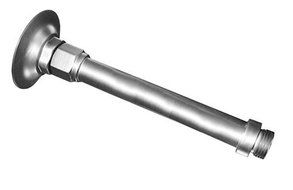 Plumbest S01-51BN 6-Inch Ceiling Mount Shower Arm, Brushed Nickel by Jones Stephens
