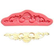 Y&amp;XL&amp;H Fan Shell Shape Lace Relief Cake&amp;Chocolate Molds
