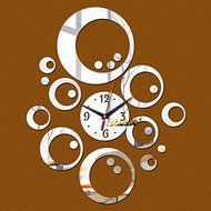 EverTrust(TM) new arrival home decor acrylic mirror big wall clock modern design decoration limited living room... N2