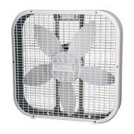 Holmes Household Fans Three speed settings HBF2010A-WM Blade design maximum airflow Box Fan Metal 20-Inch White