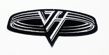 3.5x2 Inches VAN Halen Fuzzy Heavy Metal Rock Punk Music Band Logo Embroidered Patch By Botan N3