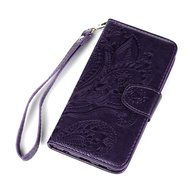 Galaxy S6 Case,Samsung Galaxy S6 Case - Wallet Flip Stand Case Embossed Plants PU Leather Case Shockproof Soft... N35