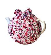Teapot Cozy with Pink Dogwood Flowers for a 5-8 cup teapot #309 N2
