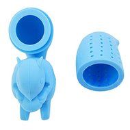 Tgp Silicone Squirrel Tea Infuser Loose Leaf Strainer Herbal Spice Filter Diffuser Coffee N4