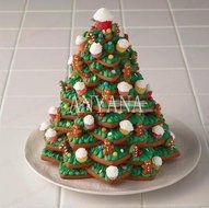 Anyana 10 Pcs set 3D Star Decoration Cutter Cookie Biscuit Set for Gift Christmas Tree N2