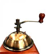 Coffee Tools Retro Style Manual Hand-crank Coffee Grinder Golden tone, Cast Iron Burr Core Kitchen Product BS