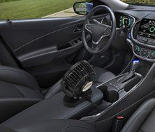 AboveTEK 12V DC Car Cooling Fan - 10ft Cord Strong Quiet Air Circulator Blowing Away Hot Air Bad Odor Smoke Defrost... N5