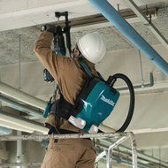 Makita XCV05Z 18V X2 LXT Lithium-Ion Brushless Cordless 1/2 gallon HEPA Filter Backpack Vacuum N6