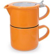 FORLIFE Tea for One with Infuser 14 ounces, Black Graphite N4