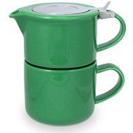 FORLIFE Tea for One with Infuser 14 ounces, Black Graphite N5