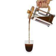 Urban Galley French Press Coffee Espresso Tea Maker (3 Cup / 350ml/ 12oz) with Stainless Steel Plunger, Pyrex... N2