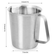 MyLifeUNIT Stainless Steel Milk Steaming and Frothing Pitcher (16 Oz/ 500ml) N2