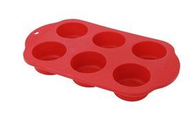 Hamilton Beach Silicone Muffin Pan - Standard Size 6 Cavity