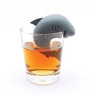 Silicone Cute Shark Tea Infuser Leaf Strainer Herbal Spice Filter Diffuser Filter Teapot Teabags