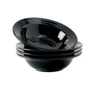 Tuxton Home Concentrix Bowl (Set of 4), 13 oz, Cayenne Red; Restaurant Grade Nonporous Virtrified China; Thermal... N11