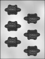 CK Products 2-5/8-Inch Classic Turtle Chocolate Mold