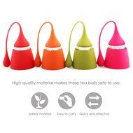 Dimples Excel Delightful Silicone Tea Infuser Set (4 Pack)