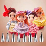 Gooday 8 Pcs/set Korean Icing Piping Nozzles Tips Cake Decorating Sugarcraft Pastry Tool DIY