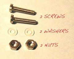 TURNTABLE CARTRIDGE MOUNTING SCREWS SET NUTS BOLTS 7/16 12mm for HEADSHELL